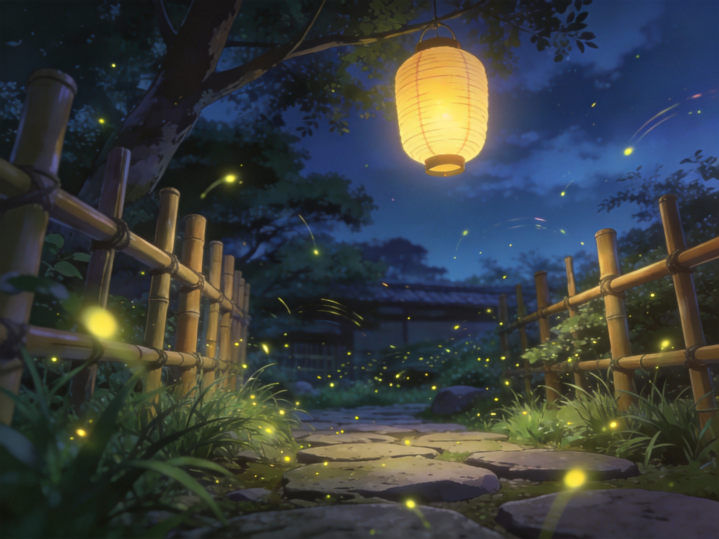 夏夜萤火 海报