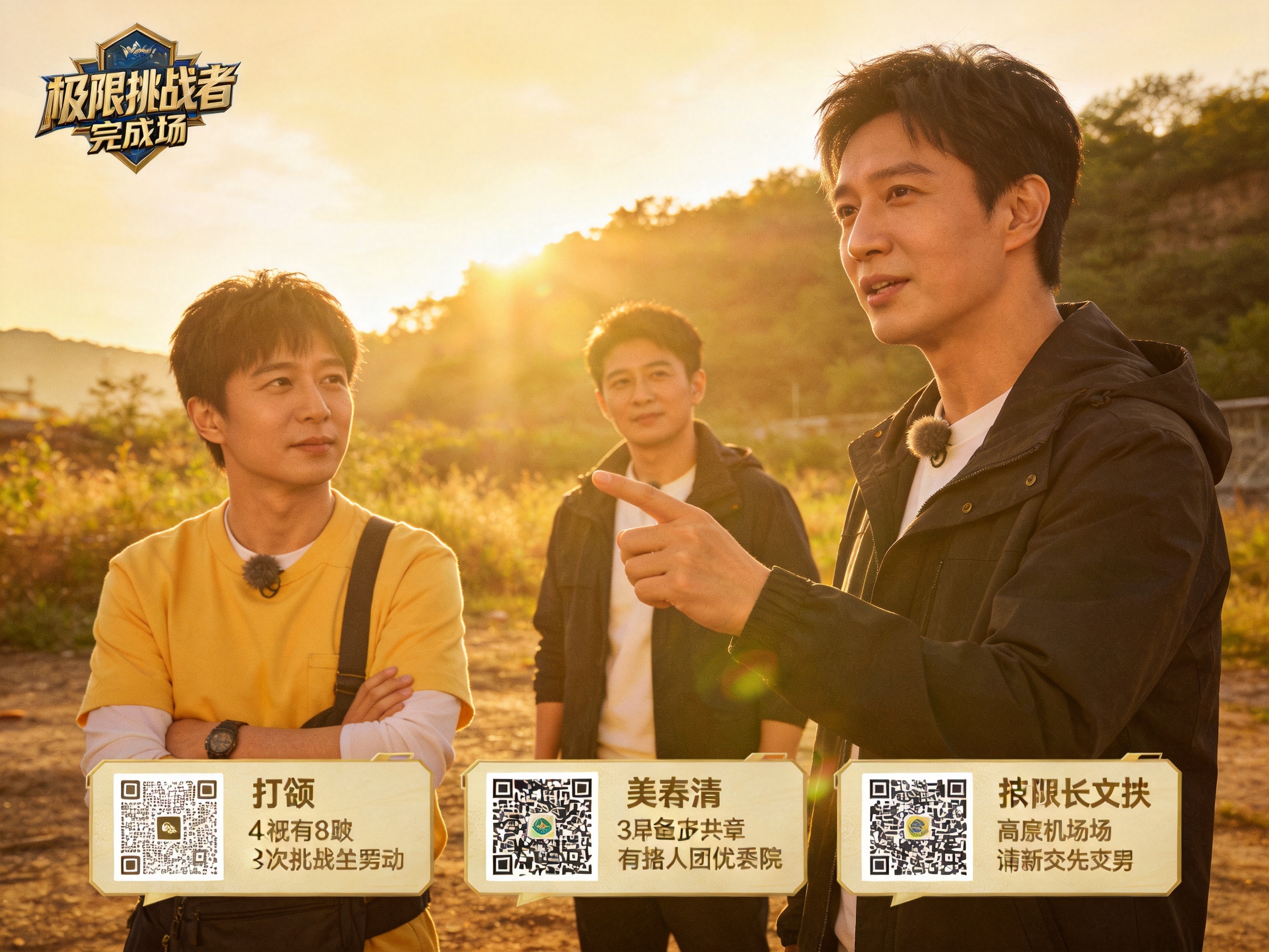 极限挑战者 海报